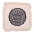 Traditional Mandala  Cushion Cover - 45x45cm - black