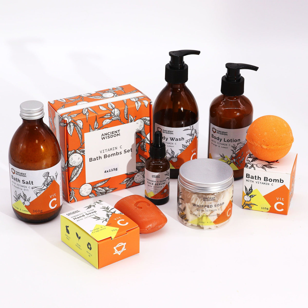 Vitamin C Bath Salt  â€“ Feel Like an Ancient Goddess