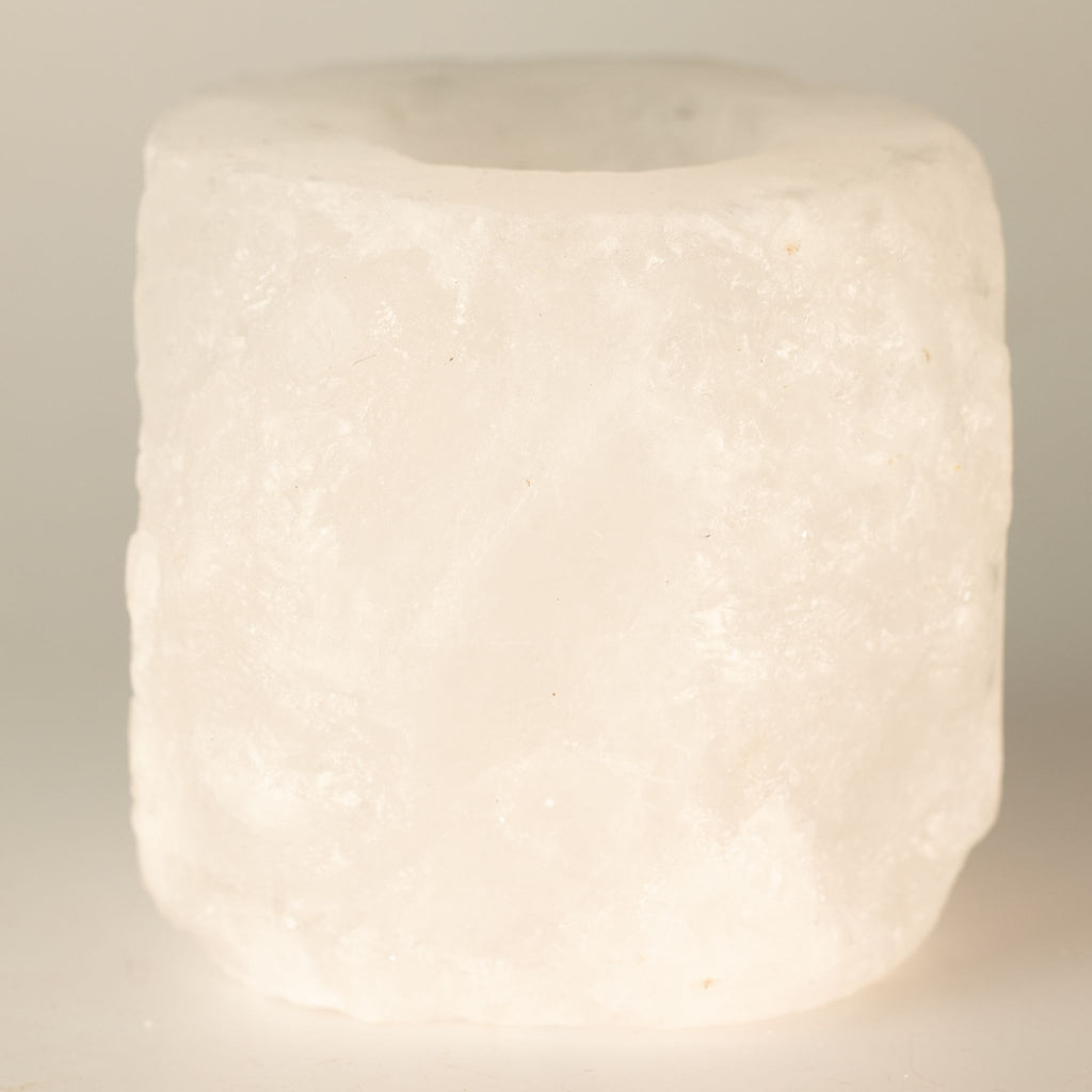 Crystal Rock Himalayan Salt Candle Holder 600-800g