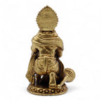 Brass Miniature Gods - Hanuman (30gms)  - 36mm