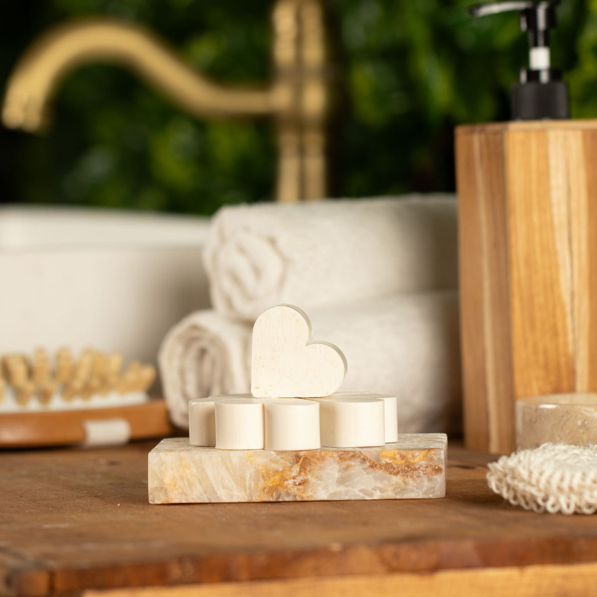 Heart Guest Soap - Coconut