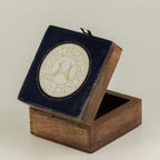 Small Enamelled Box -  Gemini