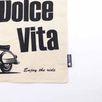 Iconic Basic Tote Bag - La Dolce Vita - Natural 4oz