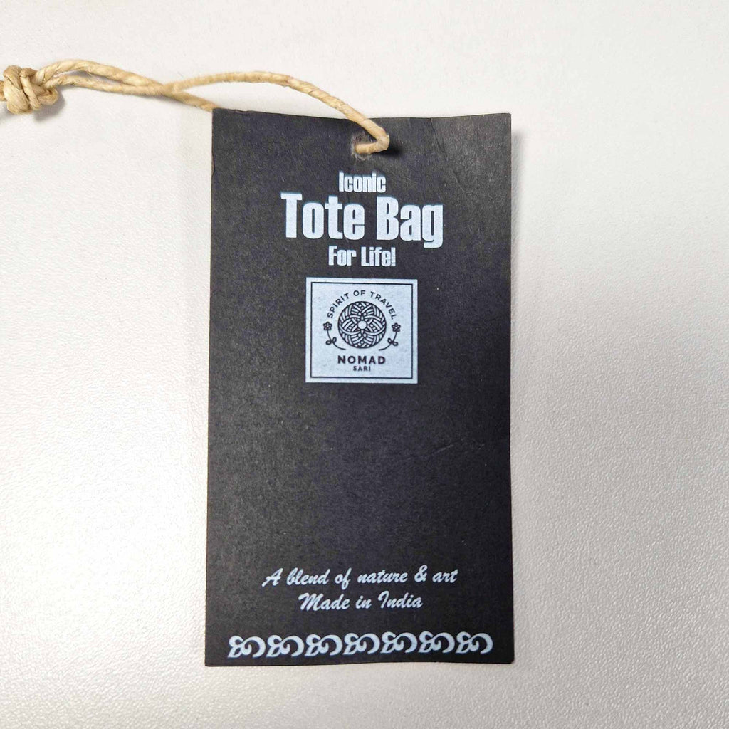 Iconic Basic Tote Bag - Dog's Life - Natural 4oz
