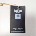 Iconic Basic Tote Bag - Dog's Life - Natural 4oz