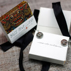 Silver & Gold Earring - Angel Wings