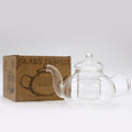 Glass Infuser Teapot - Gift Boxed - Round Pearl - 800ml