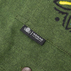Nomad Sari Kathmandu Shirt - Forest Green - Medium