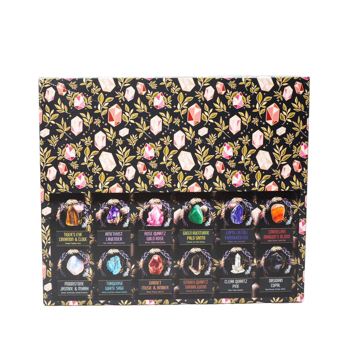 Banjara Cristal Gemas Incense Sticks - Green Aventurine Palo Santo