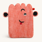 Felt Laptop Pouch (up to 14")  - Pink Cute Face