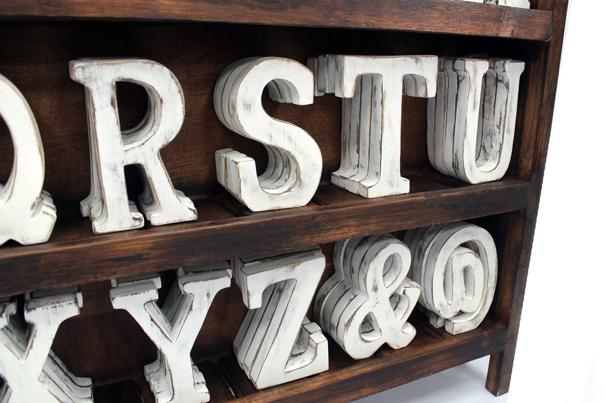Shabby Chic Letters Starter Pack