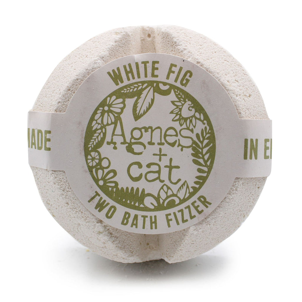 Agnes + Cat Bath Fizzer - White Fig
