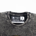 Nomad Sari Stonewashed Cotton T-Shirt - Rebel - Charcoal - Small
