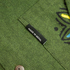 Nomad Sari Kathmandu Shirt - Forest Green - Medium