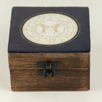 Small Enamelled Box -  Gemini
