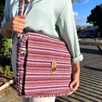 Soft Banjar Laptop Bag - Soft Pink