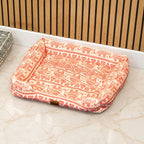 PAW Bed – Lucky Elephant – Red – 60 × 50 × 14cm