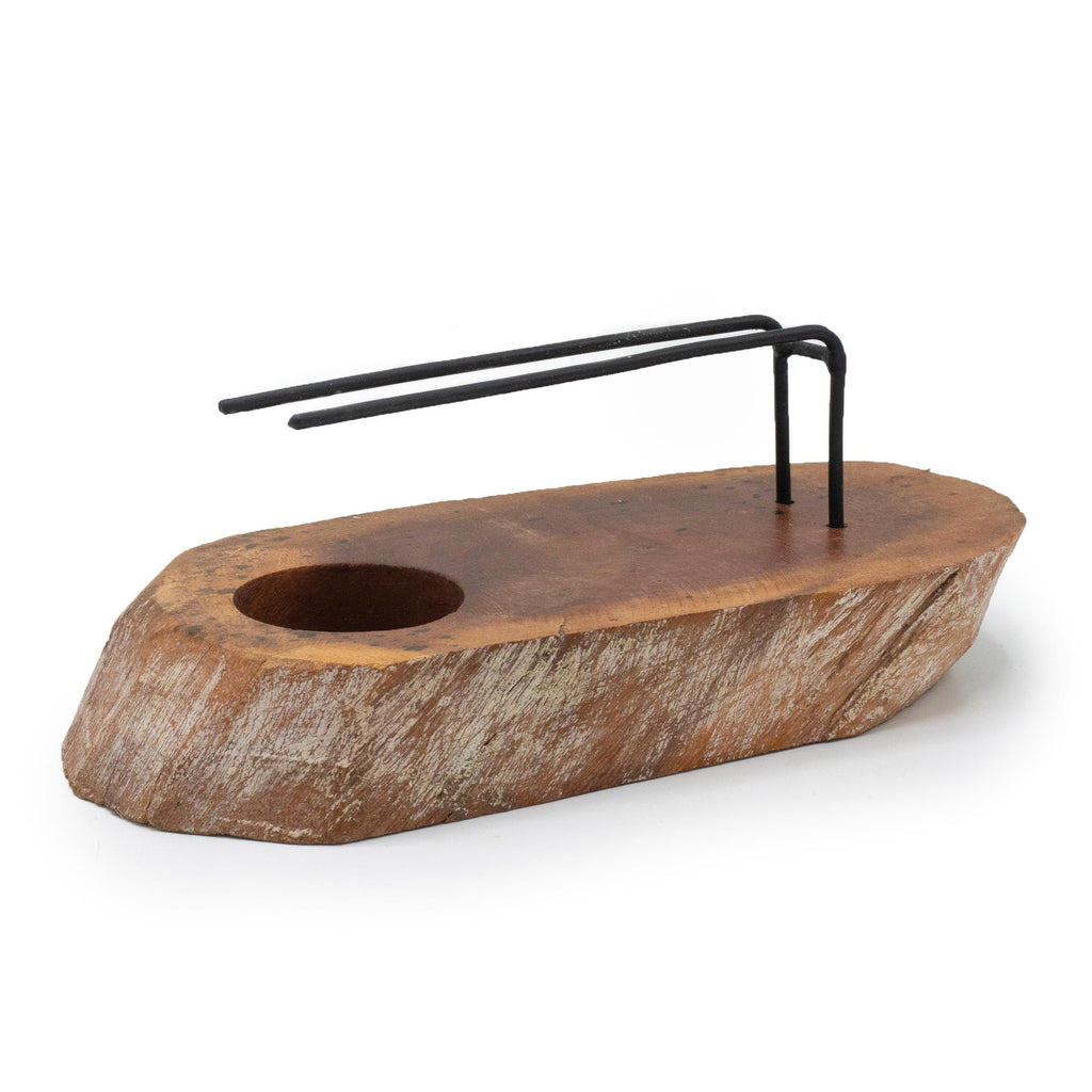 Palo Santo Heater - Whitewash Gamel Wood - Palo Santo Heaters | Hearth & Amble
