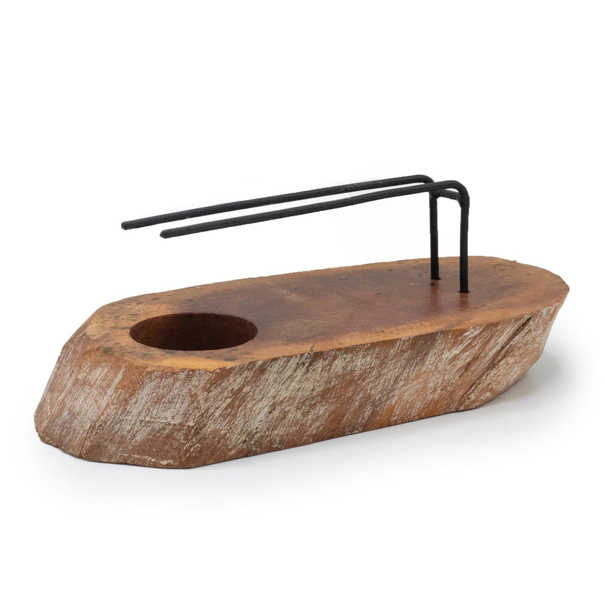 Palo Santo Heater - Whitewash Gamel Wood - Palo Santo Heaters | Hearth & Amble
