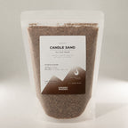 Fragranced Candle Sand - Mocha Brown - Crimson Crystal - 300g