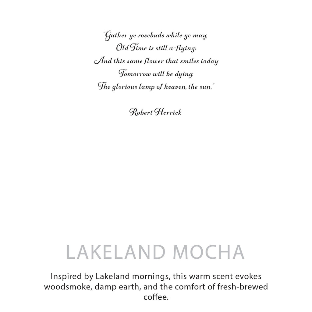 Agnes + Cat Botanical Soy Wax Candle - Lakeland Mocha