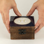 Small Enamelled Box -  Gemini