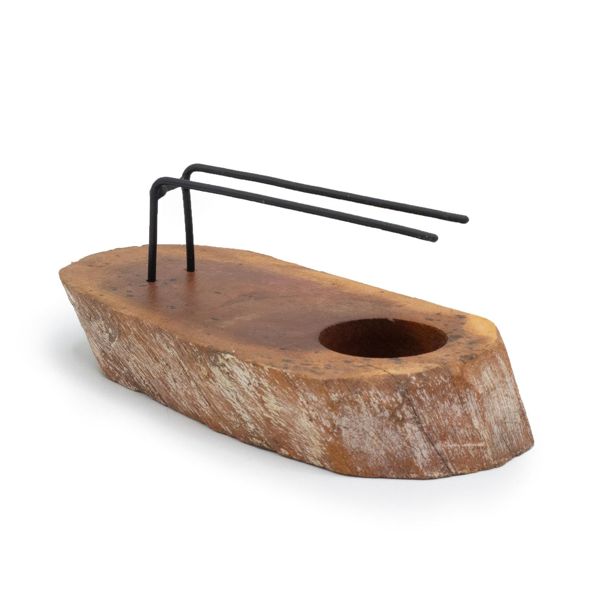 Palo Santo Heater - Whitewash Gamel Wood - Palo Santo Heaters | Hearth & Amble