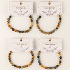 Petite Power Bracelet (17cmx6mm) - Dream Tigereye