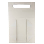 Flat Pack Gift Box - Wine Box Shape  (33.5x10x10.5cm) - White