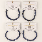 Petite Power Bracelet (17cmx6mm) - Sodalite