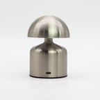 Touch Lamp - Dome Mushroom Silver - USB (C) - Rechargable  (400 Watt)