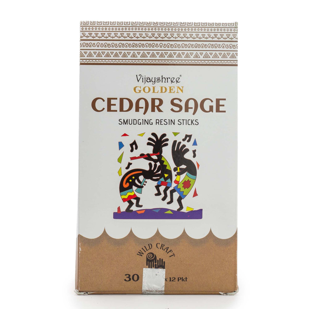 Golden Cedar Sage Smudging Resin Sticks â€“ 30g