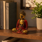Red & Gold Buddha - Medium