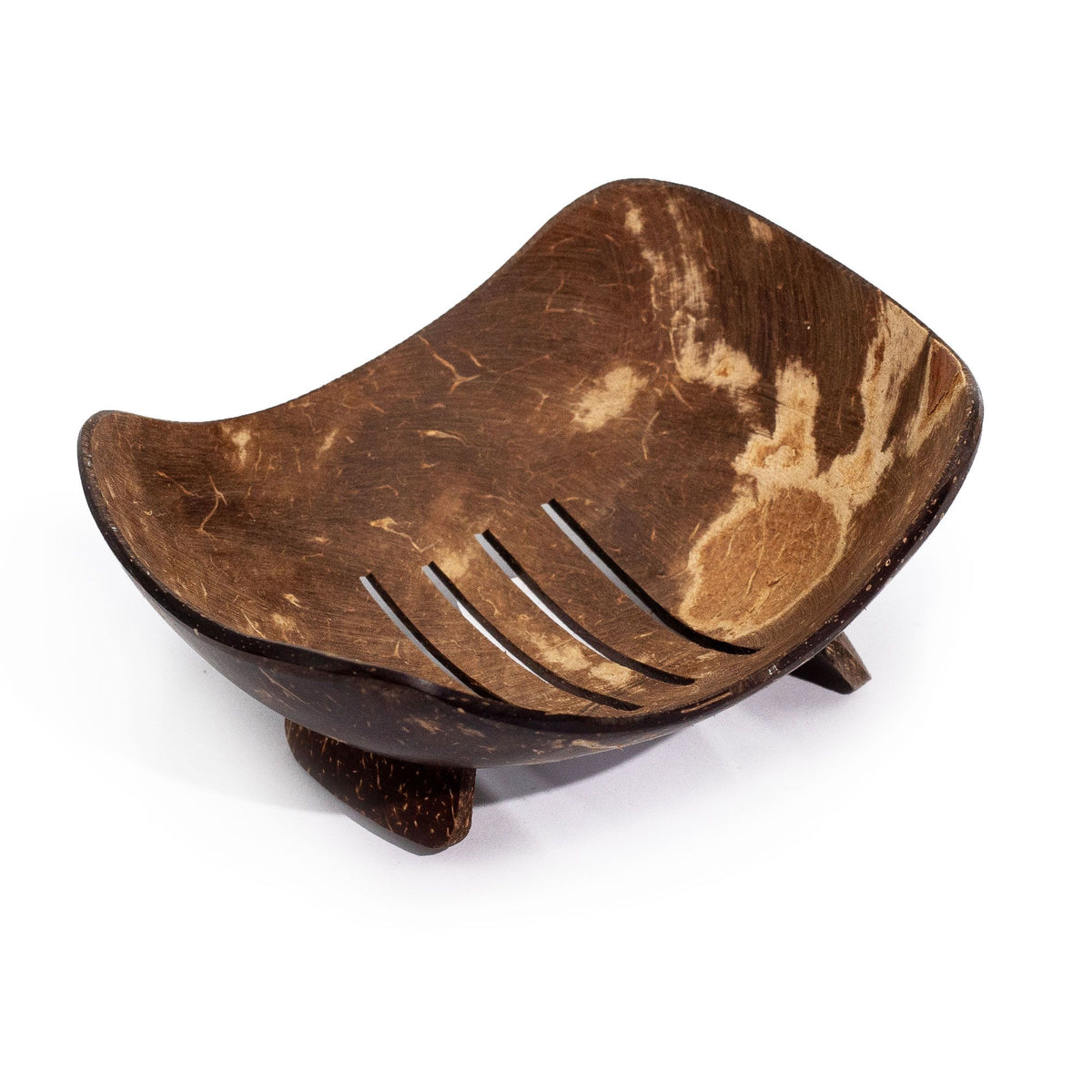 Natural Coconut Soap Dish - Oblong - 11cm - Soaps | Hearth & Amble