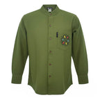 Nomad Sari Kathmandu Shirt - Forest Green - Large