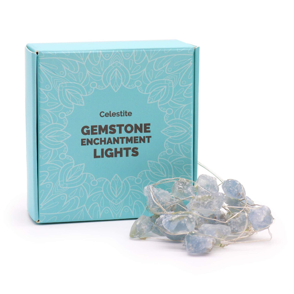 Gemstone Enchantment Lights - Celestite - Gemstones & Crystals | Hearth & Amble