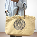 Natural Tote Bag Leather Handle - Inspiration