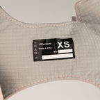 PAW - XS (2-4Kg) Dog Step-in Guardian Harness with Reflective Mesh - Rock Grey - Black Obsidian Charm
