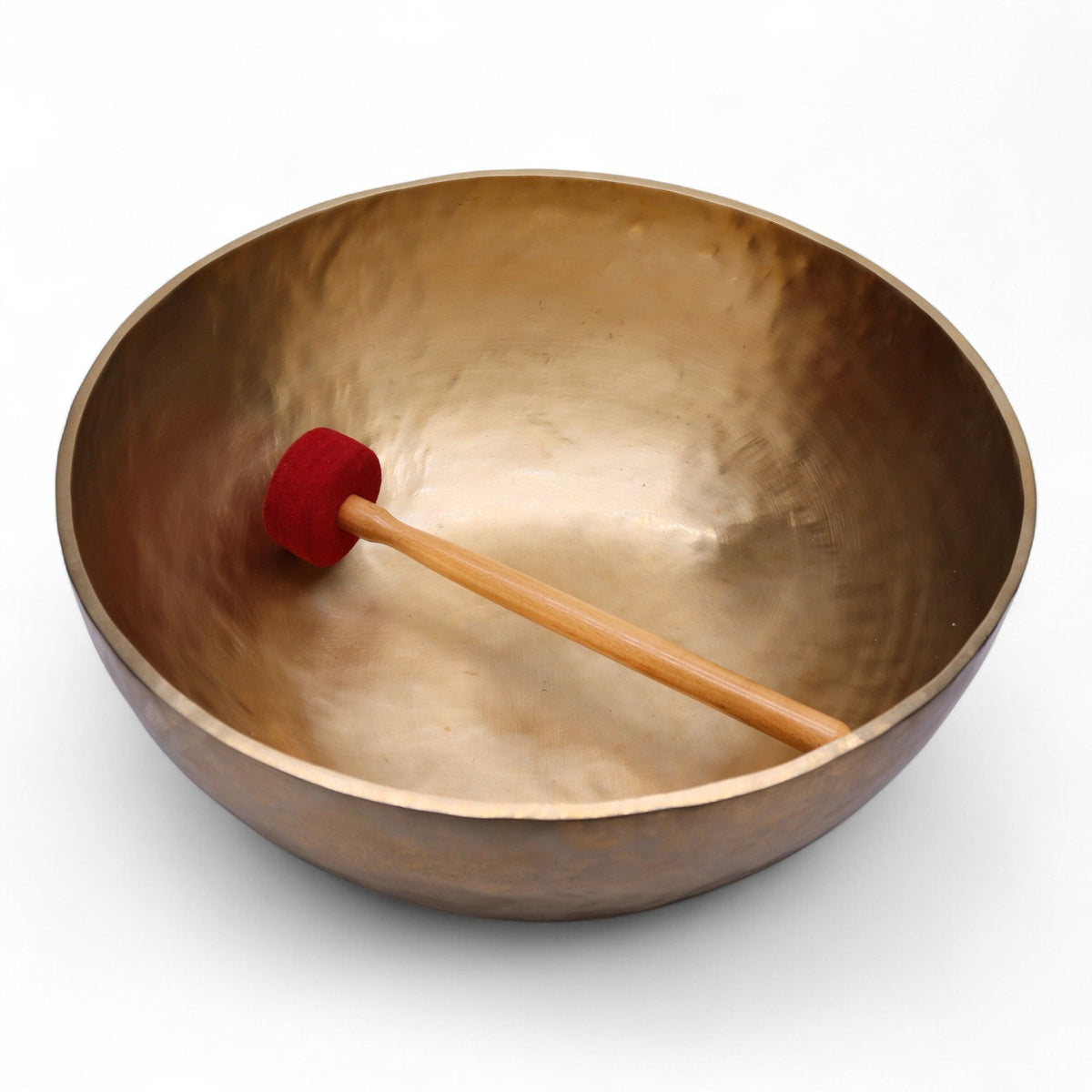 Plain - Huge Vibrational Feet Standing Bowl - 50x20cm - 10.7kg