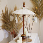 Bali Home Decor Parasol - Canvas - Natural- 40cm