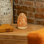 Quality USB Natural Salt Lamp - 11.5 cm Random Colours