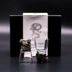 Gift Set of 6 Shot Glasses (50ml) - Wild Forest Creatures - Antique Bronze