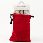Quality Velvet Pouch - Red 10x12cm