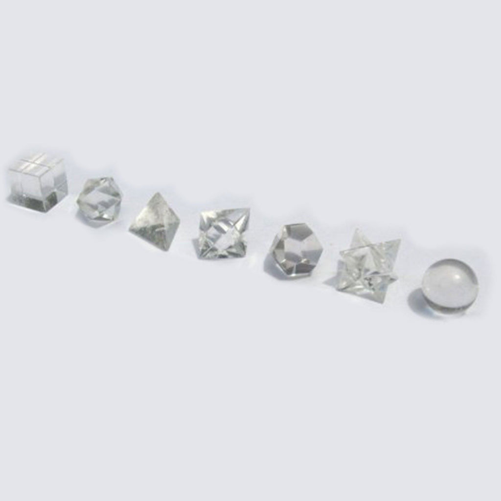 Geometric Seven Piece Crystal Set - Gemstones & Crystals | Hearth & Amble