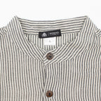 Nomad Sari Grandad Shirt - Grey Stone - Medium