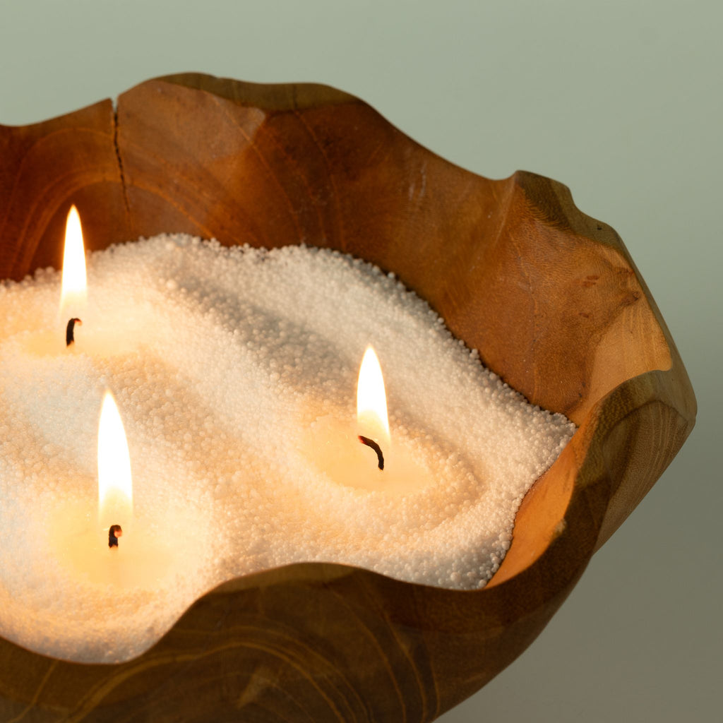 Fragranced Candle Sand - Warm Grey - Azure Noir - 300g