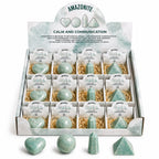 Four Gemstone Shapes - Amazonite