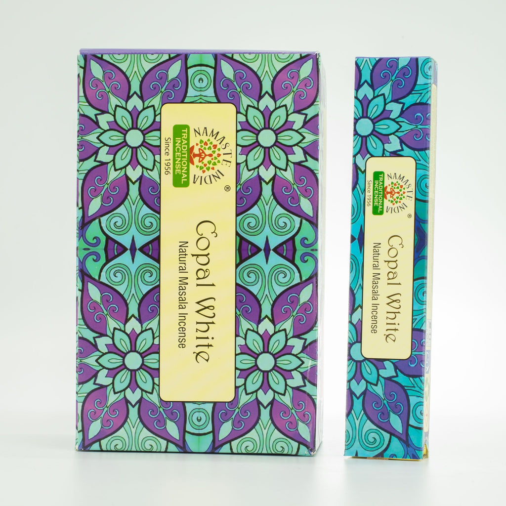 Namaste Mandala Masala Incense - Copal White