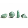 Four Gemstone Shapes - Amazonite