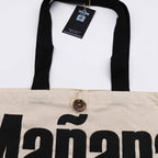 Iconic Classic Tote Bag - MaÃ±ana MaÃ±ana - Natural 10oz